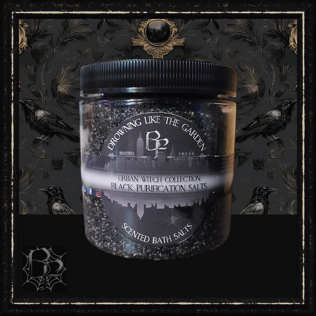 Urban Witch: Purification Bath Salts (8 oz jar)